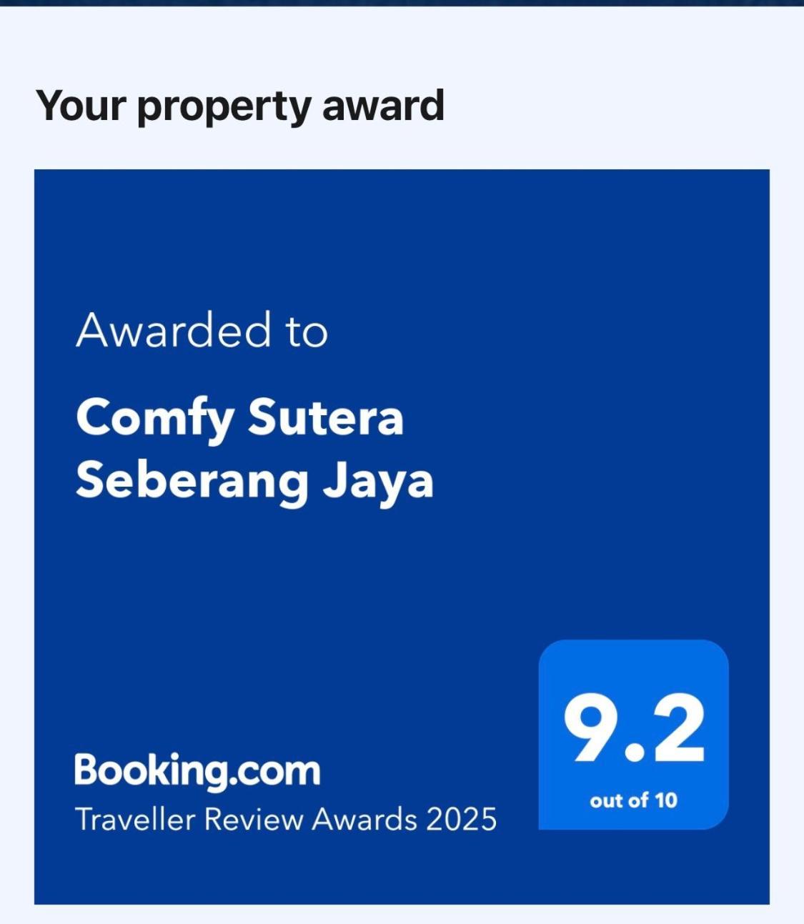 Villa Comfy Sutera Seberang Jaya à Kampong Belah Dua Extérieur photo